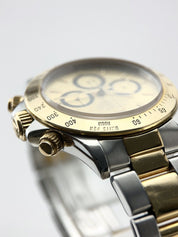 Rolex Daytona Gold Dial 40mm Automatic Men's Watch - Ref. 16523 18k Gold/steel