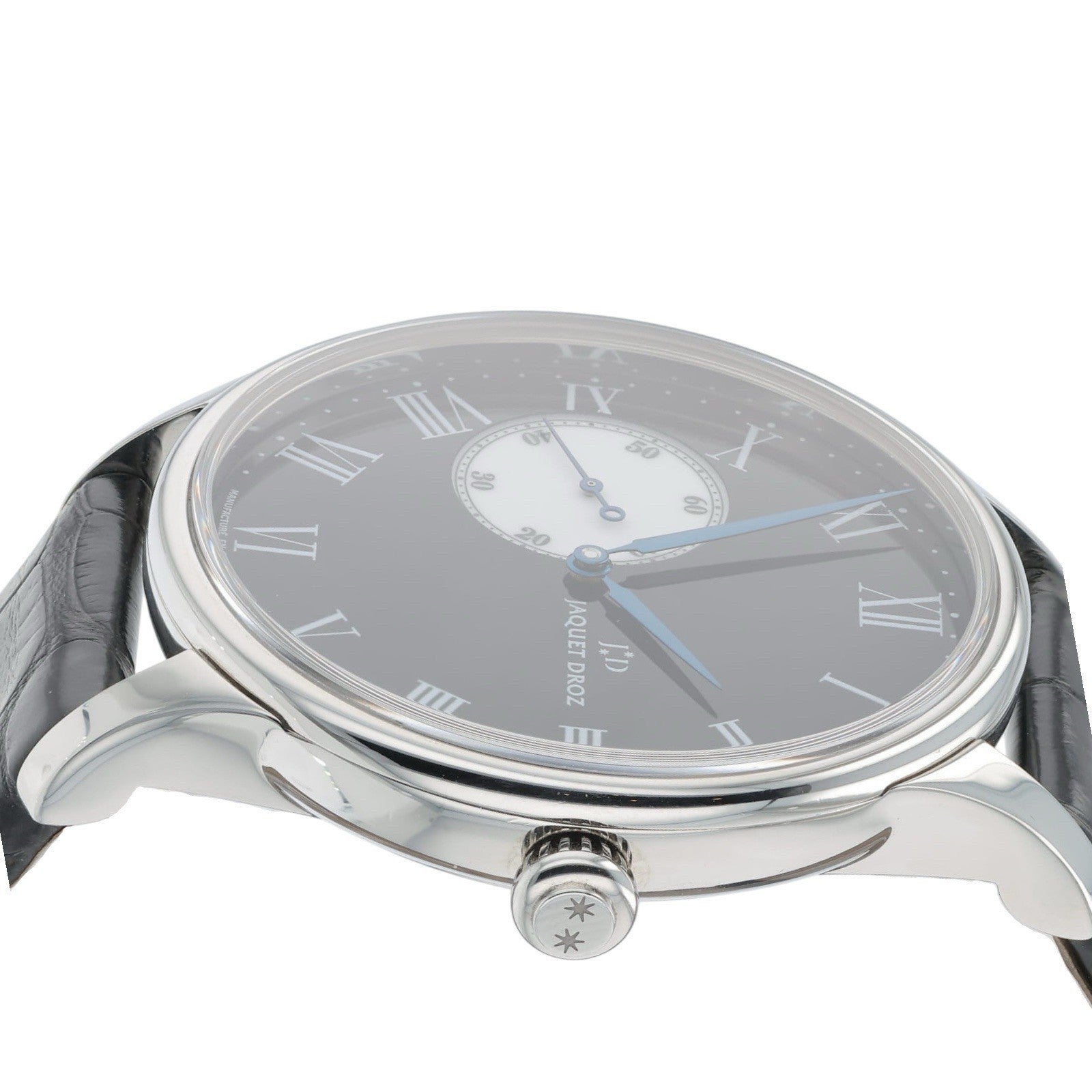 Jaquet Droz Grande Heure Black Dial Stainless 43mm Automatic Men’s J017034204