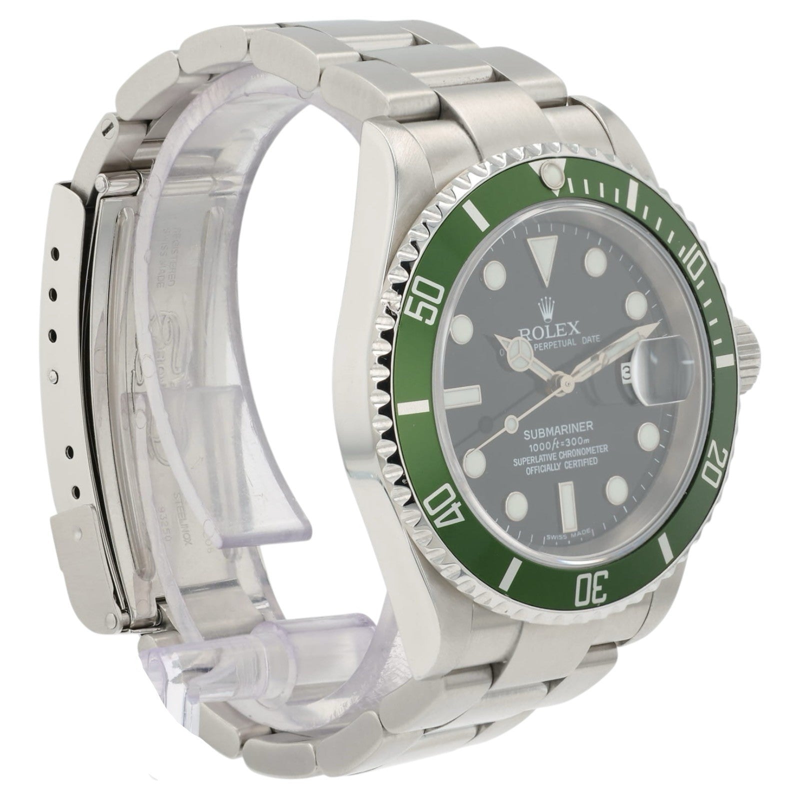 2026 RSC Rolex Submariner Kermit Black Dial Steel 40mm Automatic Men’s 16610T