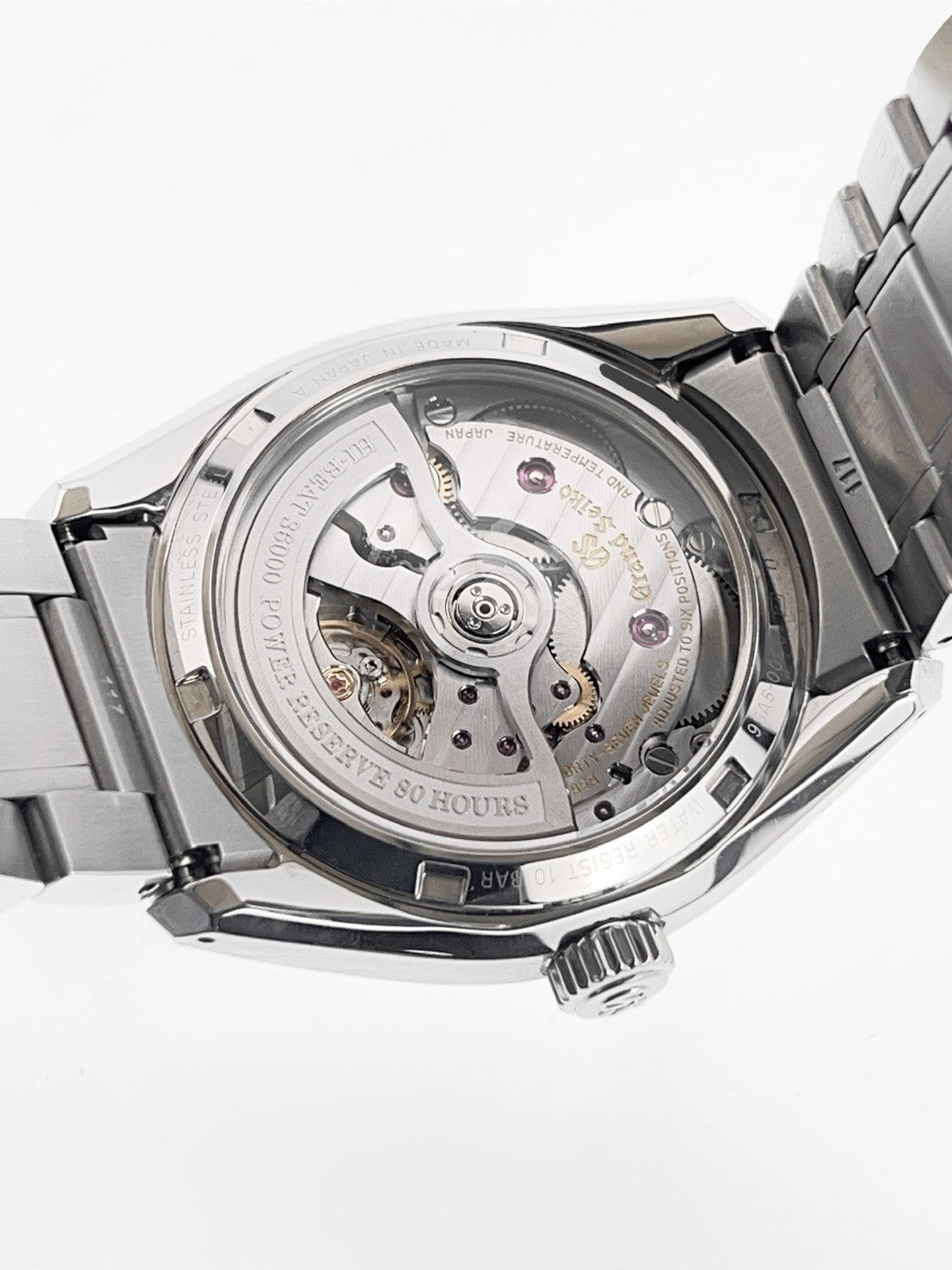 Grand Seiko Stainless Steel Silver Dial 40mm Automatic Men’s Watch SLGH005 - B/P