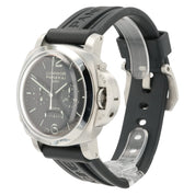 Panerai Luminor GMT Black Dial Stainless Steel 44mm Manual Wind Mens PAM00275