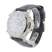 Panerai Luminor Chrono Stainless Steel White Dial 44mm Automatic Mens PAM01218