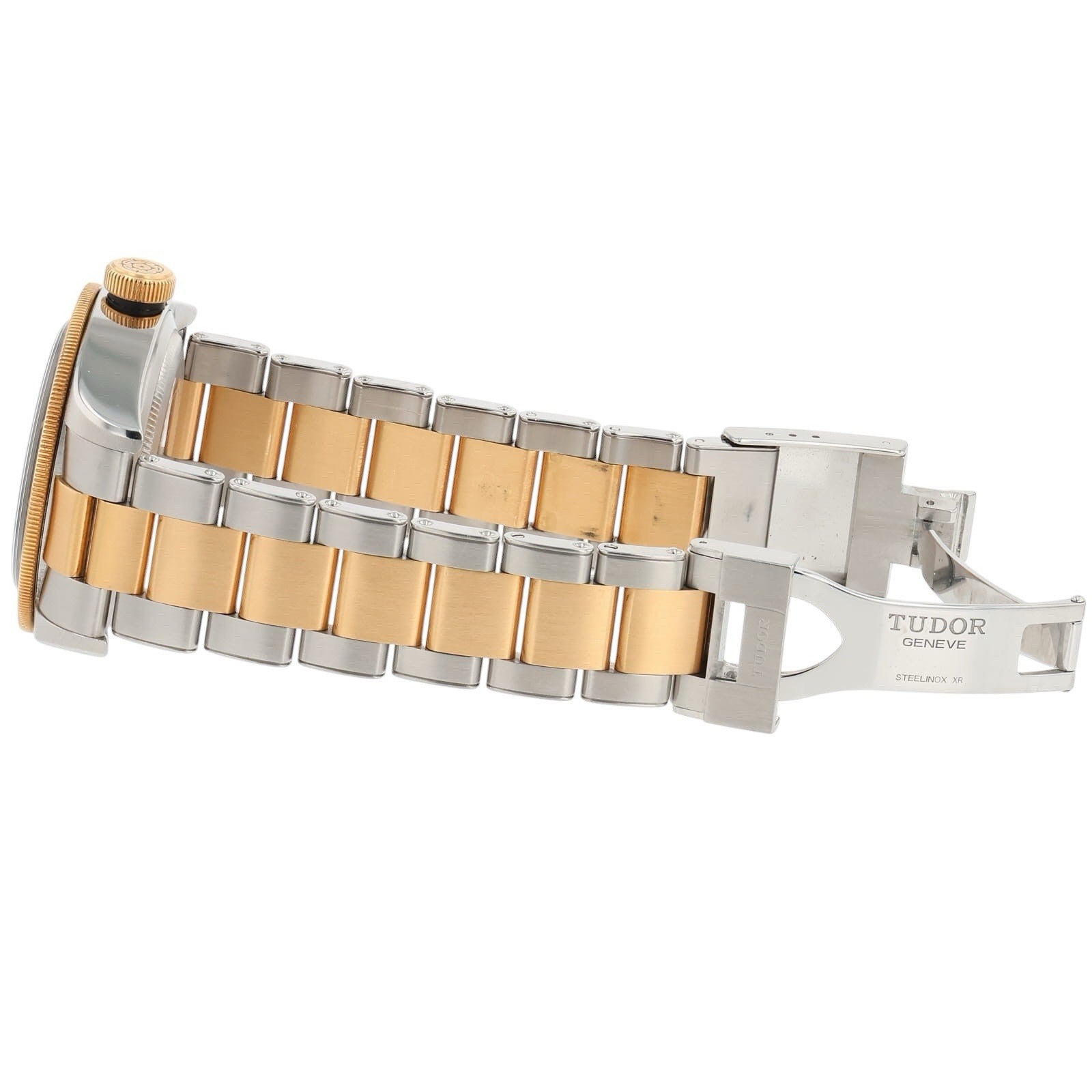 Tudor Black Bay Steel & Gold Black Dial 41mm Automatic Men’s Watch 79733N