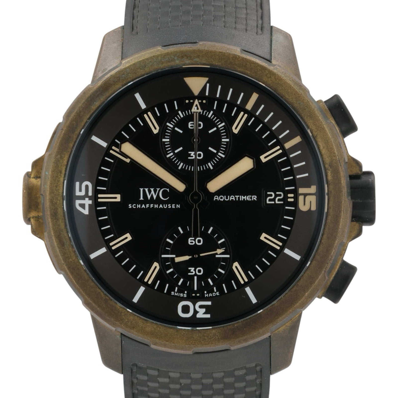 IWC Bronze Aquatimer Black Dial Bronze 44mm Automatic Movement Men’s IW379503