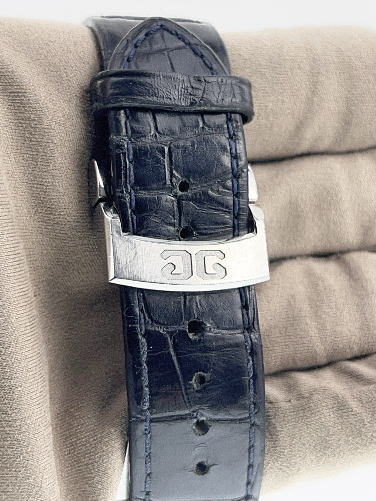 Glashutte PanoMaticLunar Steel Blue Dial 40mm Automatic Men's 1-90-02-46-32-01