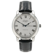 Glashutte Senator Silver Dial Stainless Steel 40mm Automatic Mens 1-39-59-01-01