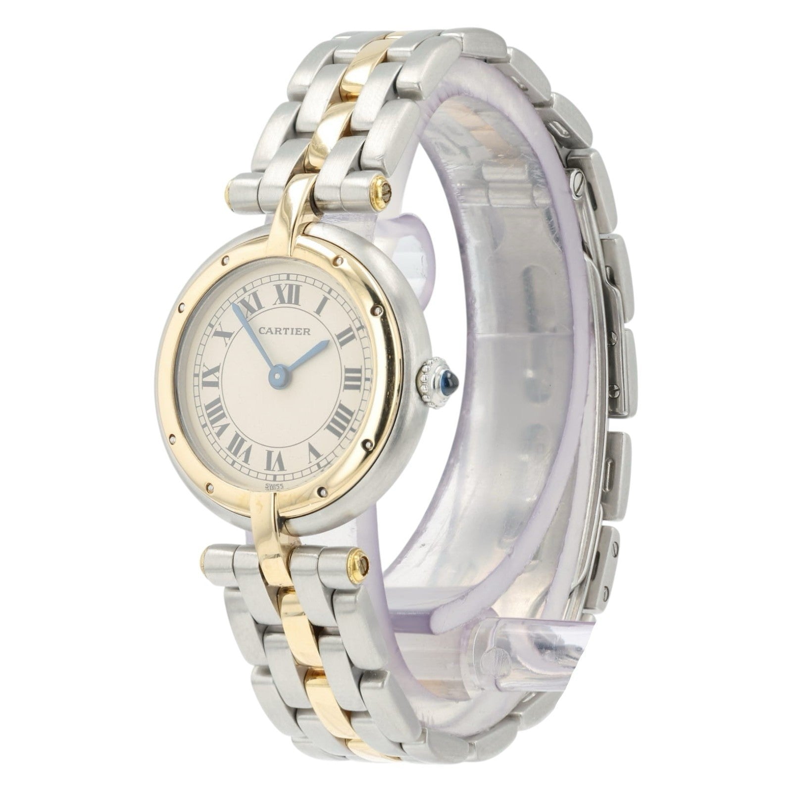 Cartier Panthere Vendome Silver Dial 18k Yellow Gold & Steel 24mm Quartz 1057920