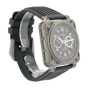 Bell & Ross BR 03-94 Titanium Black Dial 42mm Automatic Mens Watch BR03-94-RS18