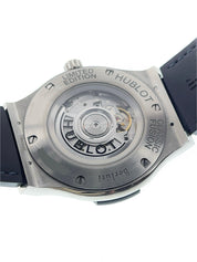 Hublot Classic Fusion Titanium Blue Dial 45mm Men's Watch 511.NX.050B.VR.BER16