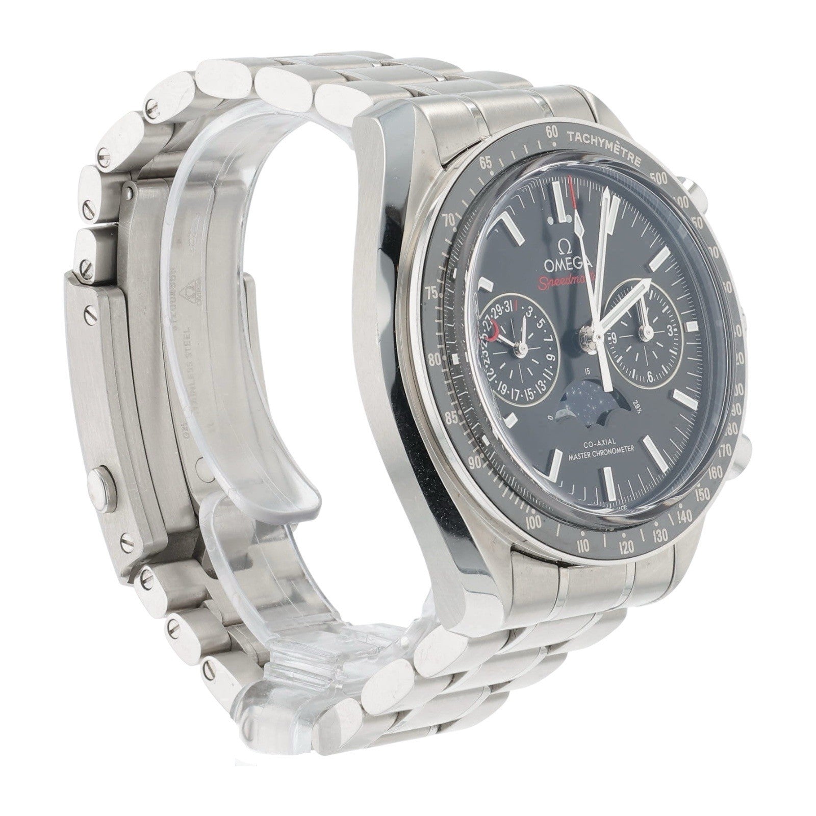 Omega Speedmaster Moon Steel Black Dial 44.25mm Automatic 304.30.44.52.01.001