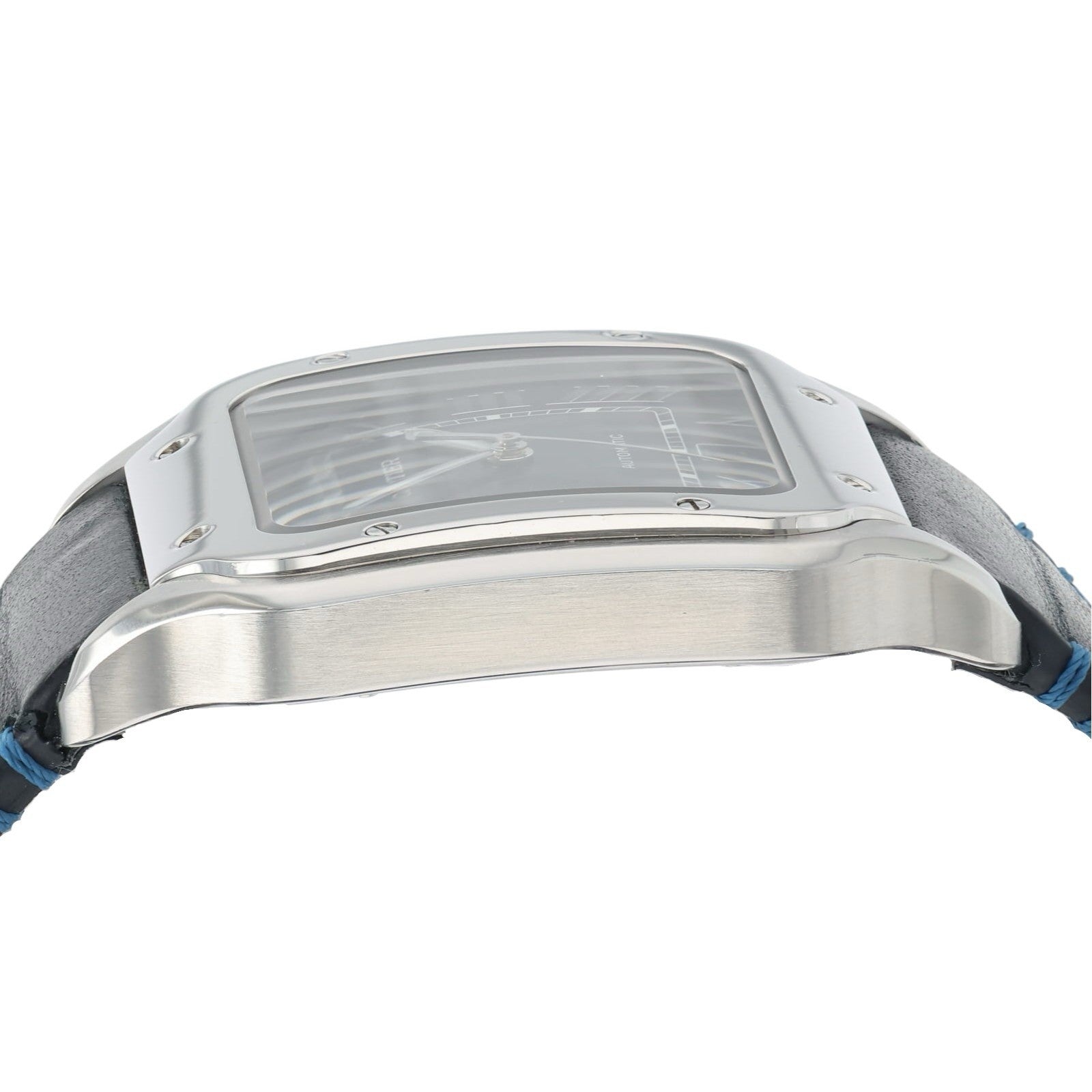 Cartier Santos Gradient Blue Dial Stainless 40mm Automatic Men’s Watch WSSA0030