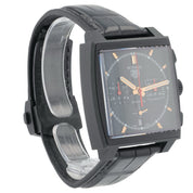 Tag Heuer Monaco Titanium Black Dial 39mm Automatic Movement Mens Watch CBL2180