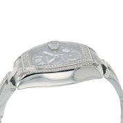 Cartier Roadster Black Dial Steel Diamond 40mm Automatic Men’s Watch W62007X6