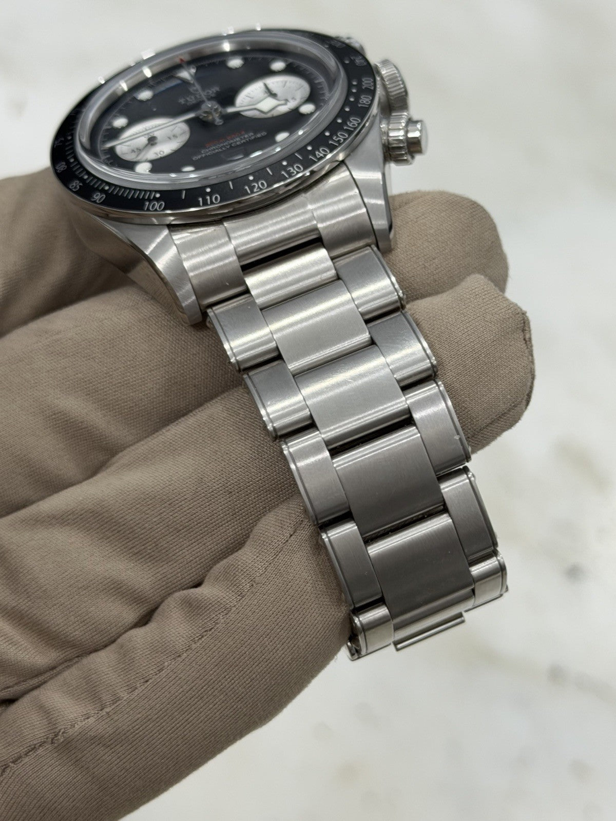 2024 Tudor Black Bay Chronograph 79360N 41mm Black Dial Stainless - Box Papers