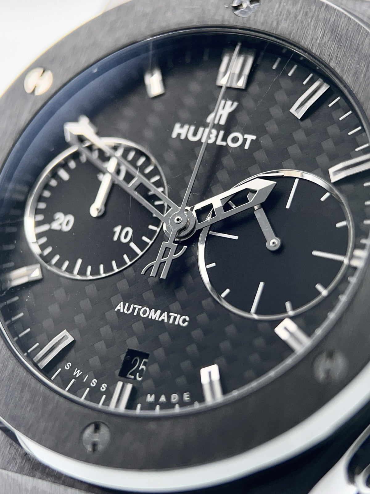 Hublot Classic Fusion Ceramic Black Dial 45mm Automatic Mens 521.CM.1770.RX