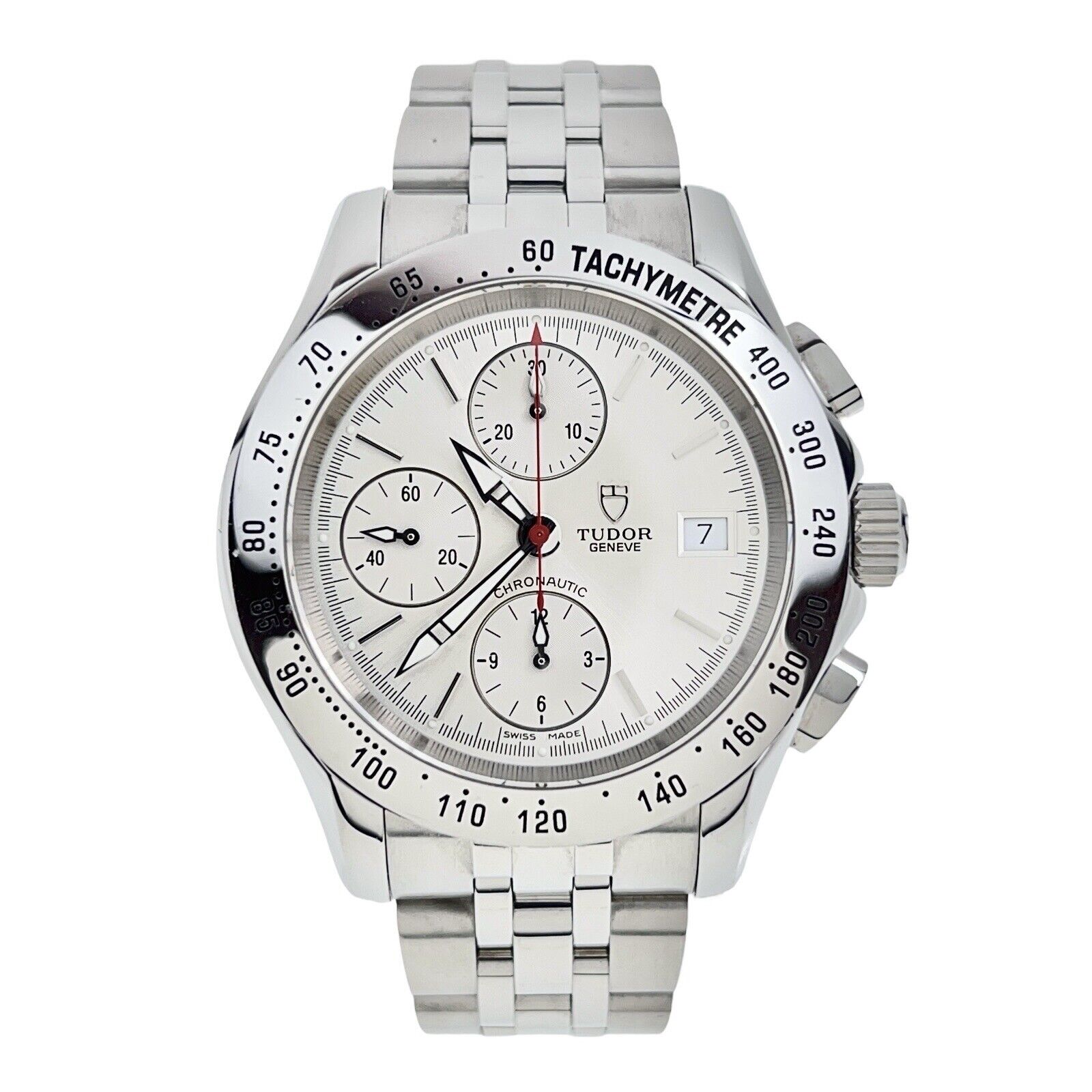 Tudor Chronautic Chrono Stainless Steel 39mm Automatic Men’s Watch 79380