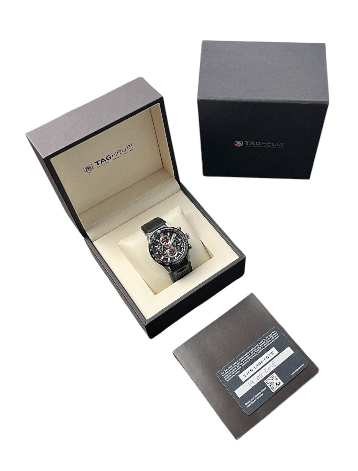 Tag Heuer Carrera Skeleton Dial Stainless Steel 43mm Automatic Men’s CAR201V