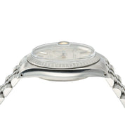 Rolex Datejust Silver Stick Silver Dial Steel 36mm Automatic Men’s Watch 16030
