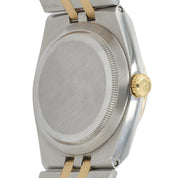 Rolex Datejust Oysterquartz Gold & Steel 36mm Gold Dial Quartz Men’s Watch 17013