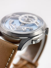 Christopher Ward Bel Canto Titanium Ice Blue Dial 41mm Automatic Men’s Watch