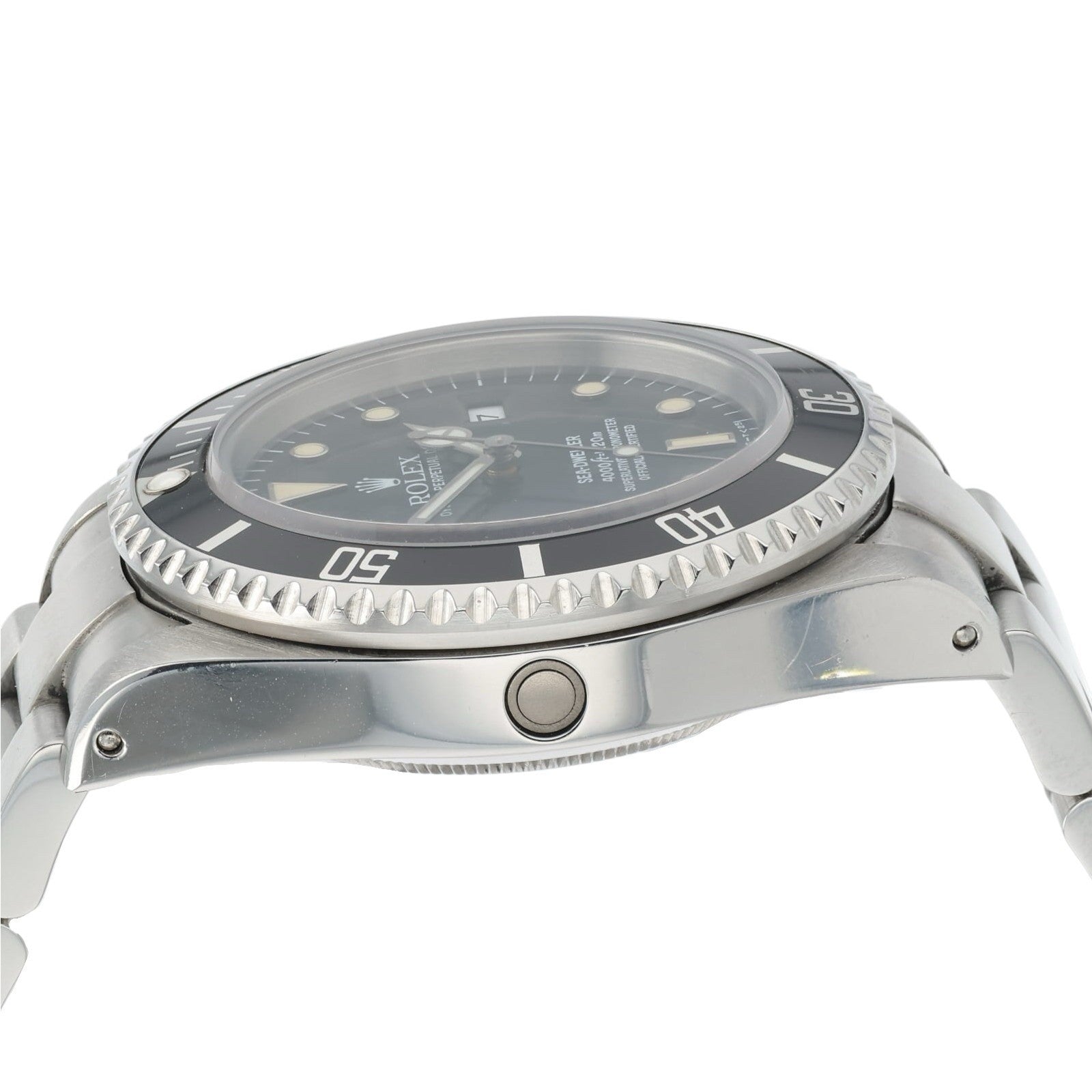 Rolex Sea-Dweller Stainless Steel Black Dial 40mm Automatic Men’s Watch 16600