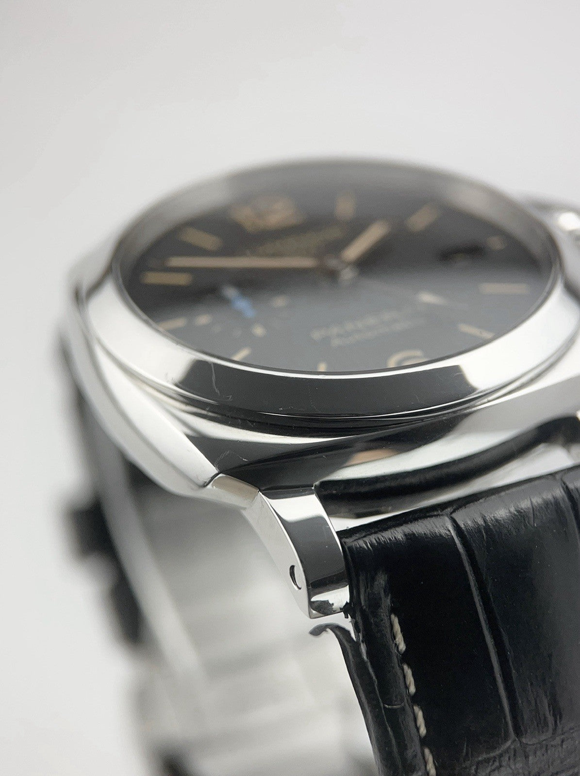 Panerai Luminor Stainless Steel Black Dial 42mm Automatic Men’s Watch PAM01535