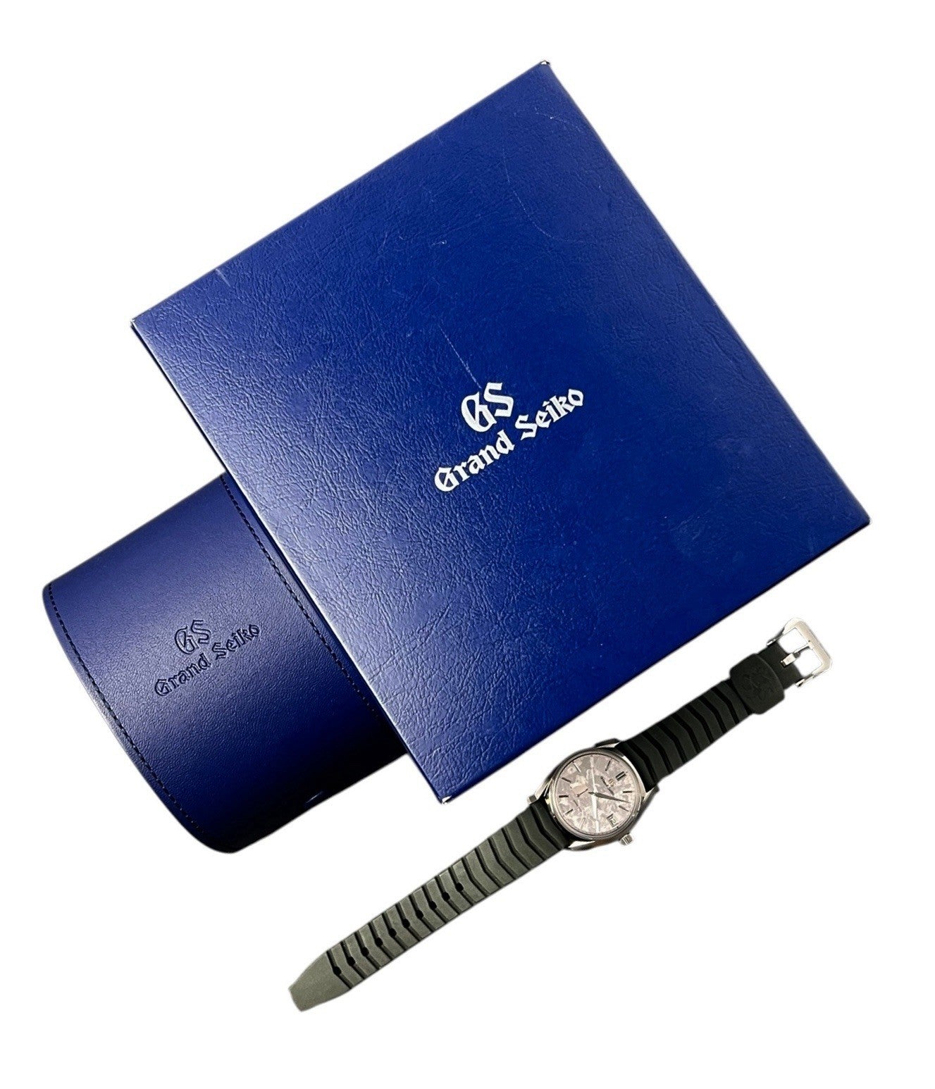 Grand Seiko Heritage Pink Dial Titanium 40mm Automatic Mens Watch SBGA443