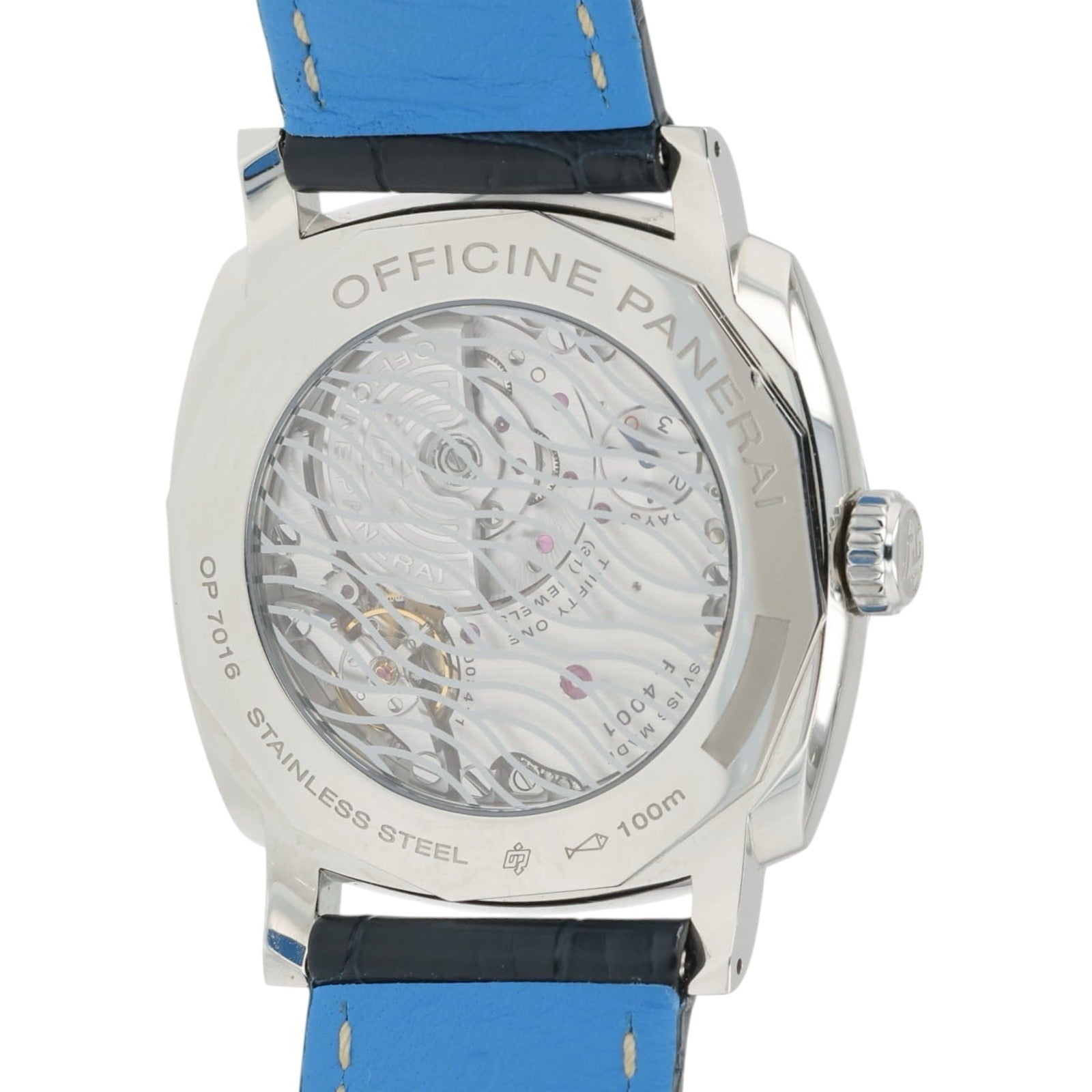 Panerai Radiomir Blue Dial Stainless Steel 45mm Automatic Men’s Watch PAM00945