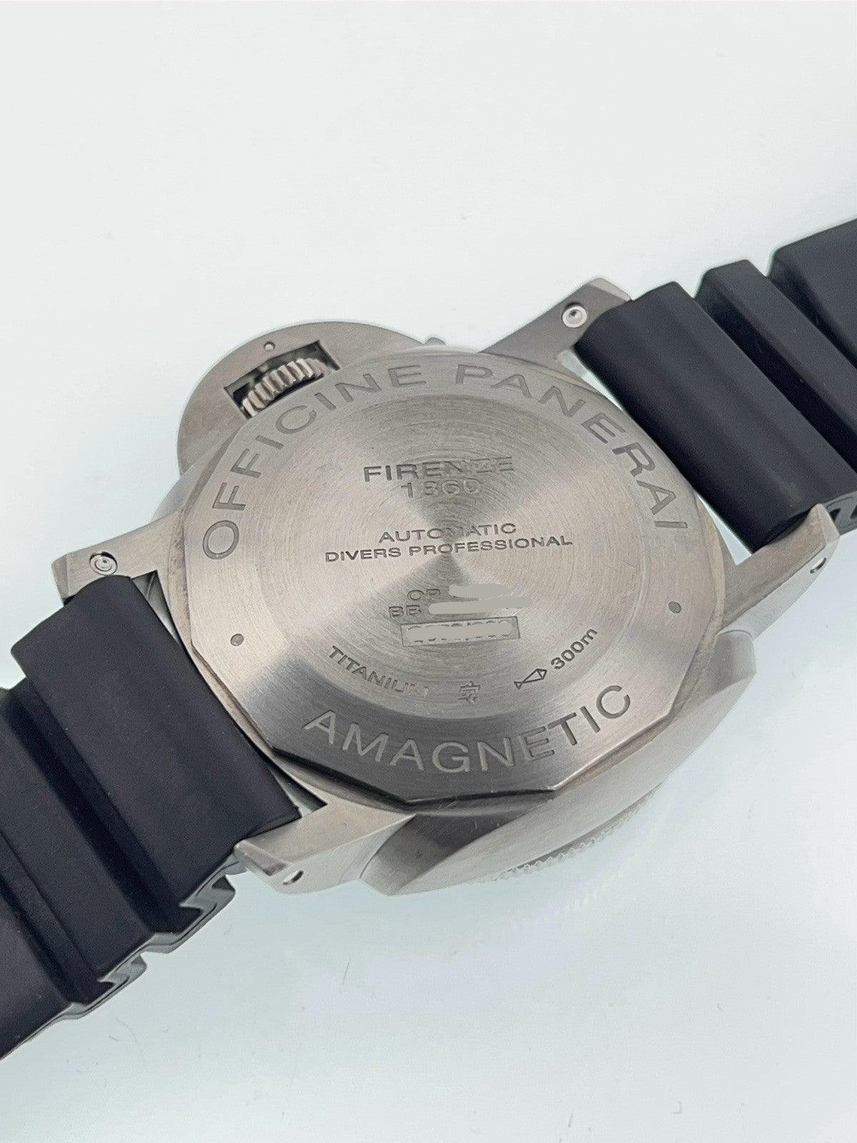 Panerai Luminor Submersible Titanium Black Dial 47mm Automatic Mens PAM00389