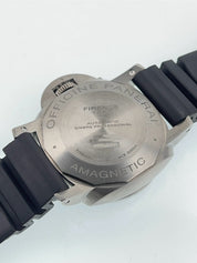 Panerai Luminor Submersible Titanium Black Dial 47mm Automatic Mens PAM00389
