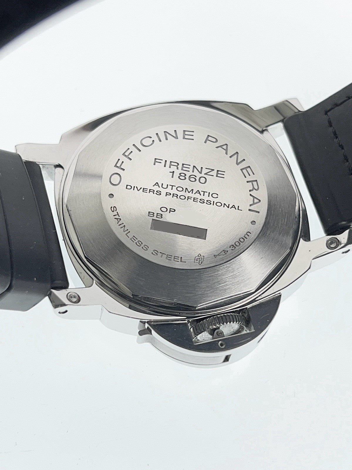 Panerai Luminor Submersible Steel Black Dial 44mm Automatic Mens Watch PAM00024