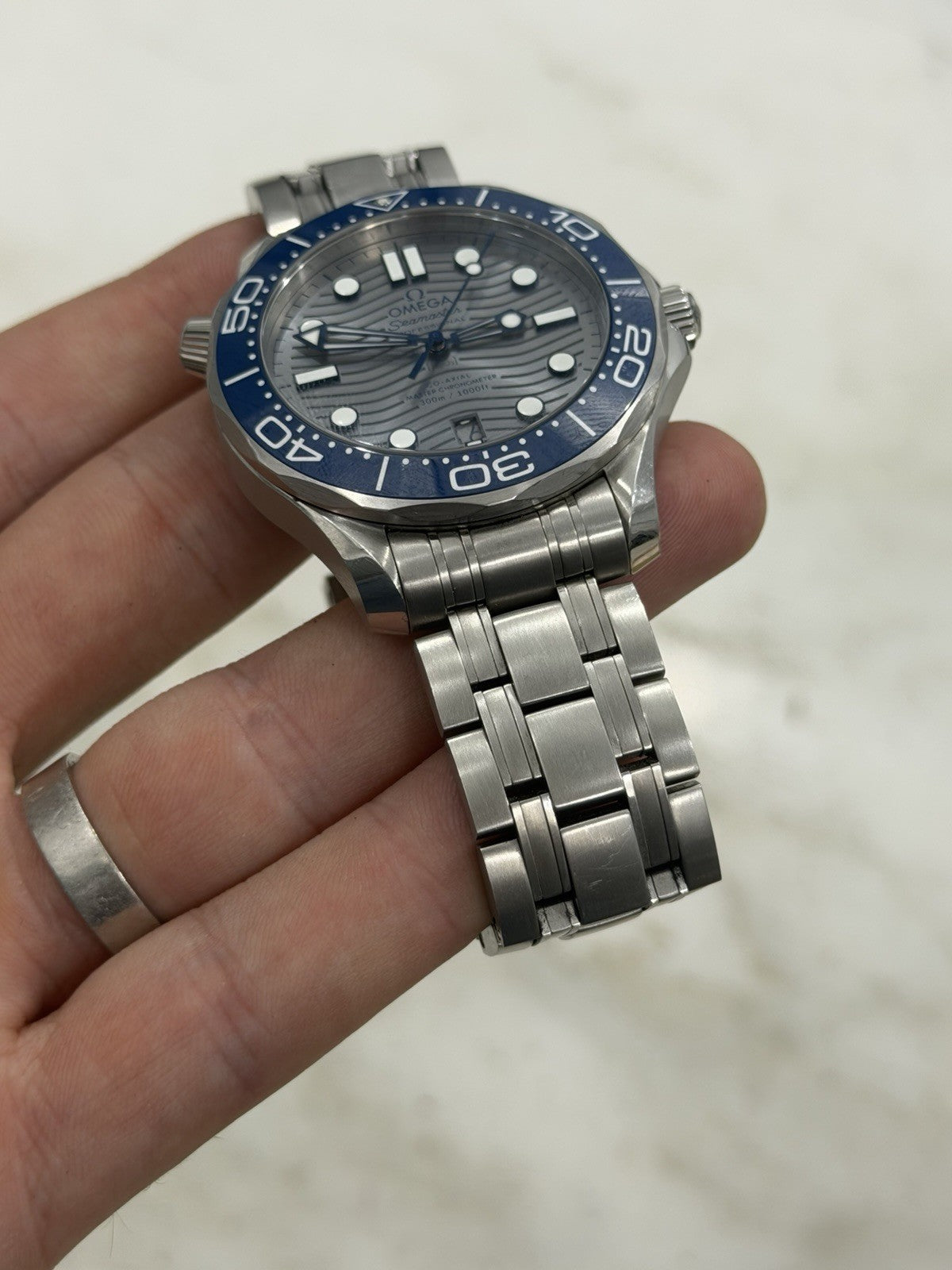 2024 Omega Seamaster Steel Gray Dial 42mm Automatic Watch 210.30.42.20.06.001