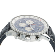 Breitling Navitimer Blue Dial Stainless Steel 46mm Automatic Men’s Watch AB0127