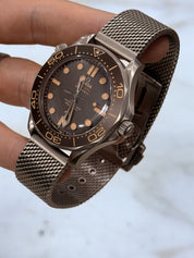 2021 Omega Seamaster NTTD James Bond No Time To Die Watch 210.90.42.20.01.001