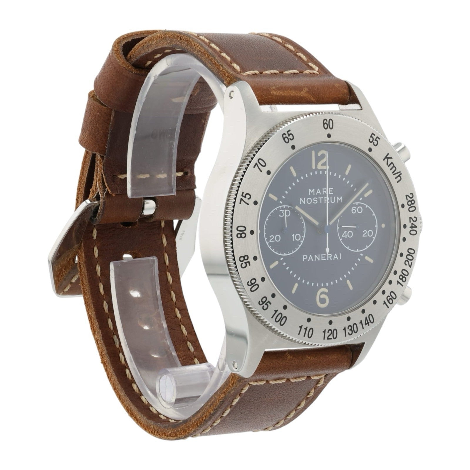 Panerai Mate Nostrum Stainless Steel Blue Dial 42mm Manual Wind Men’s PAM00716