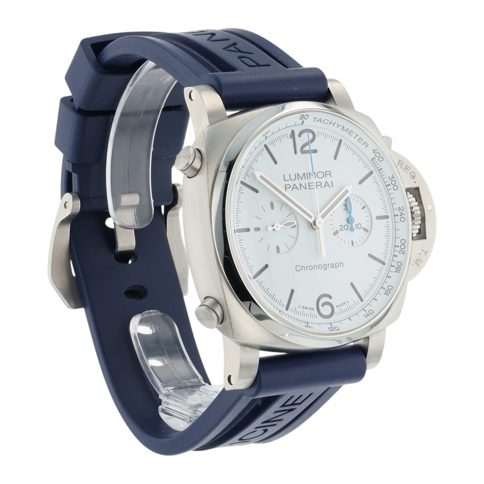 Panerai Luminor Stainless Steel White Dial 44mm Automatic Men’s Watch PAM01218