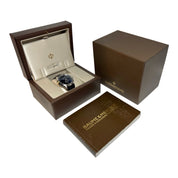 Baume & Mercier Stainless Steel Blue Dial 43mm Automatic Men’s Watch 65718