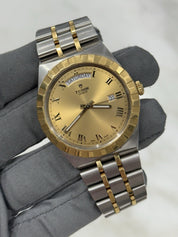 2023 Tudor Royal Date Day Men's Steel and Gold Automatic Men’s Watch - B&P