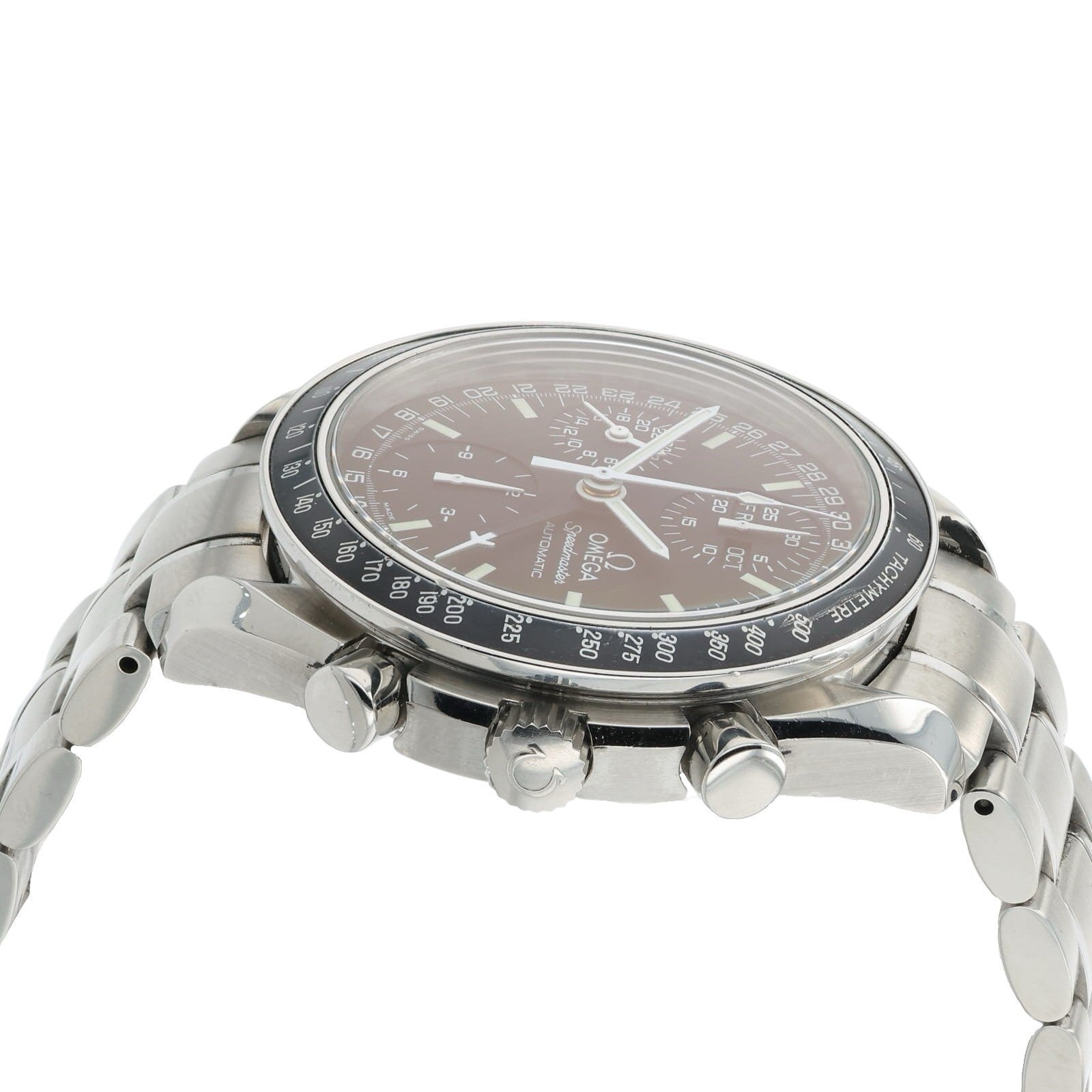 Omega Speedmaster Black Dial Stainless Steel 39mm Automatic Men’s Watch 3520.50