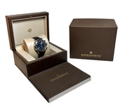 Baume & Mercier Capeland Stainless Steel Blue Dial 44mm Automatic Mens 65716