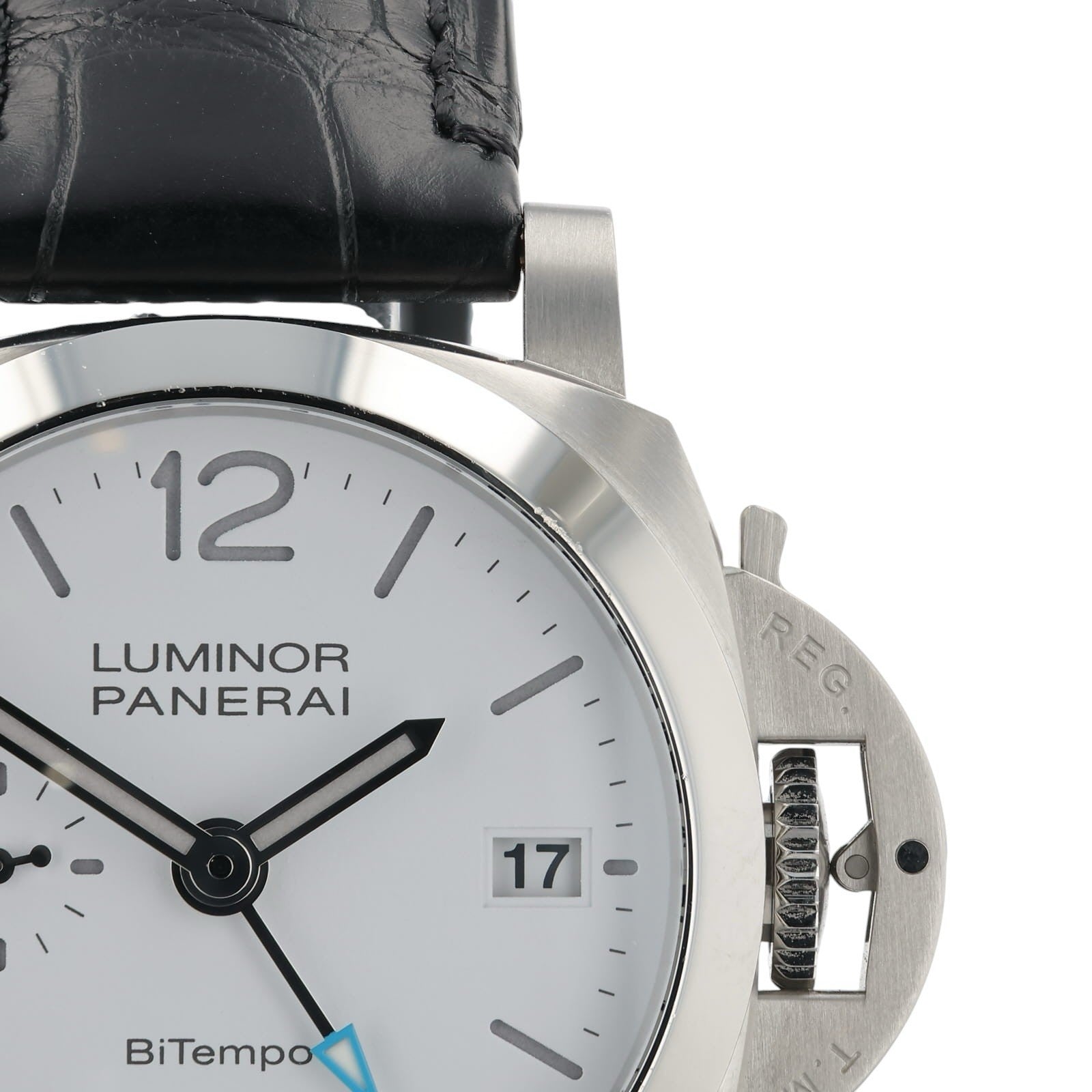 NEW Panerai Luminor Quadrants Bi-tempo White Dial 40mm Automatic Mens PAM01367