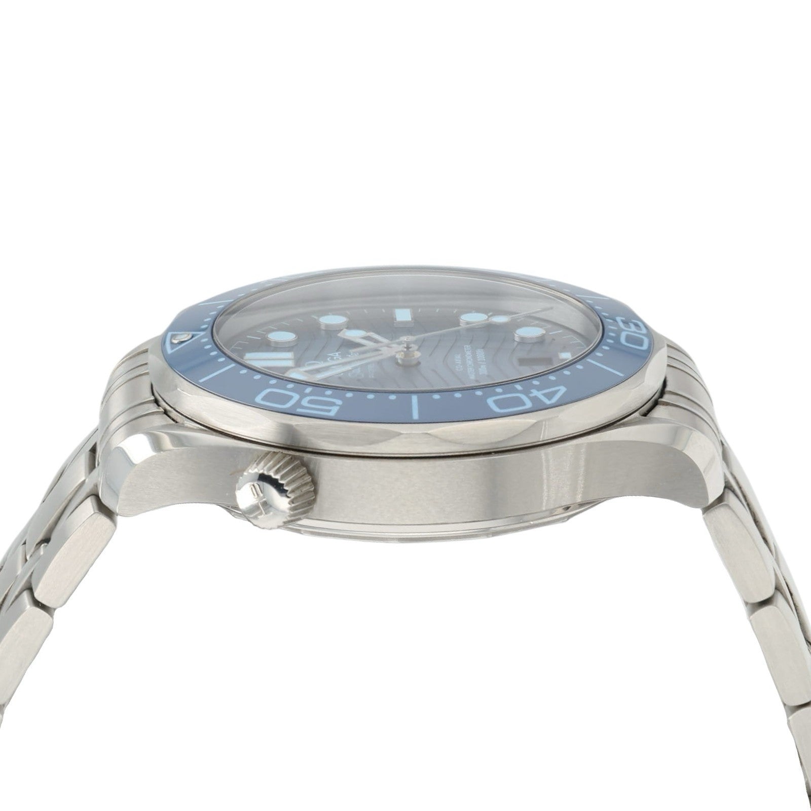 Omega Seamaster Summer Blue Dial Steel 42mm Automatic 210.30.42.20.03.003