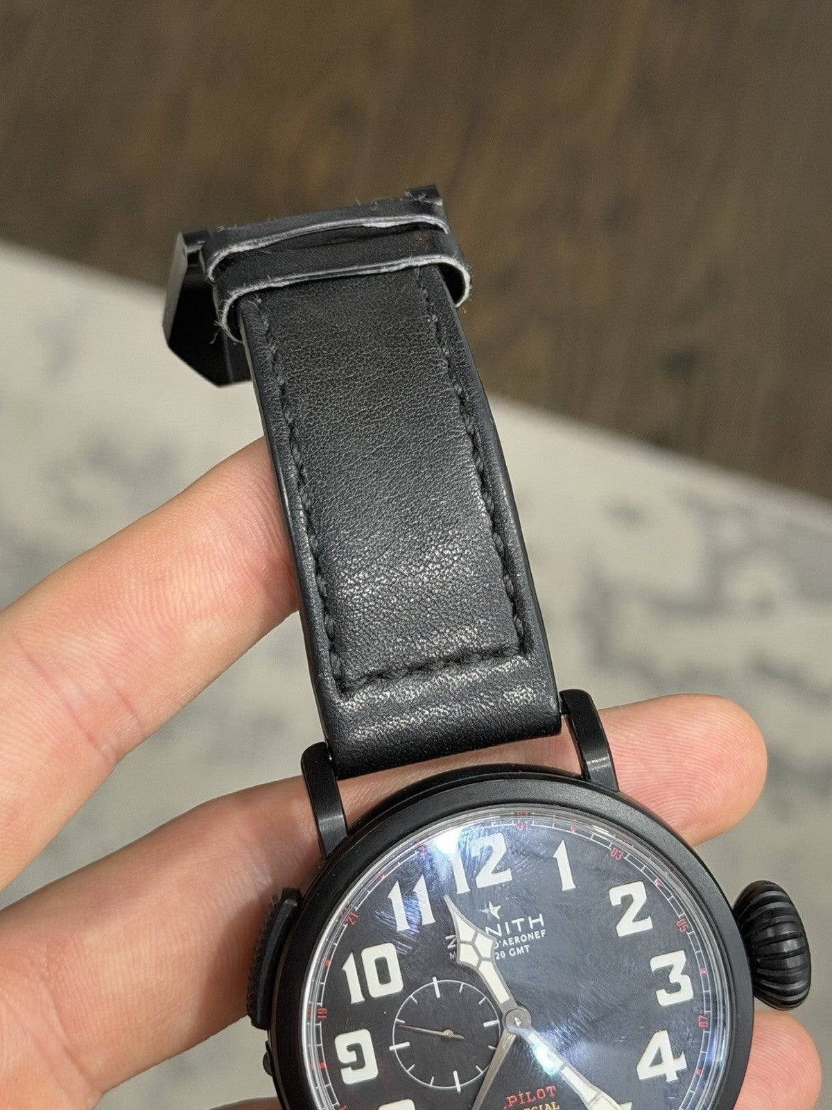 Zenith Special Pilot Type 20 96.2430.693 45mm Black Dial Watch - FOR PARTS