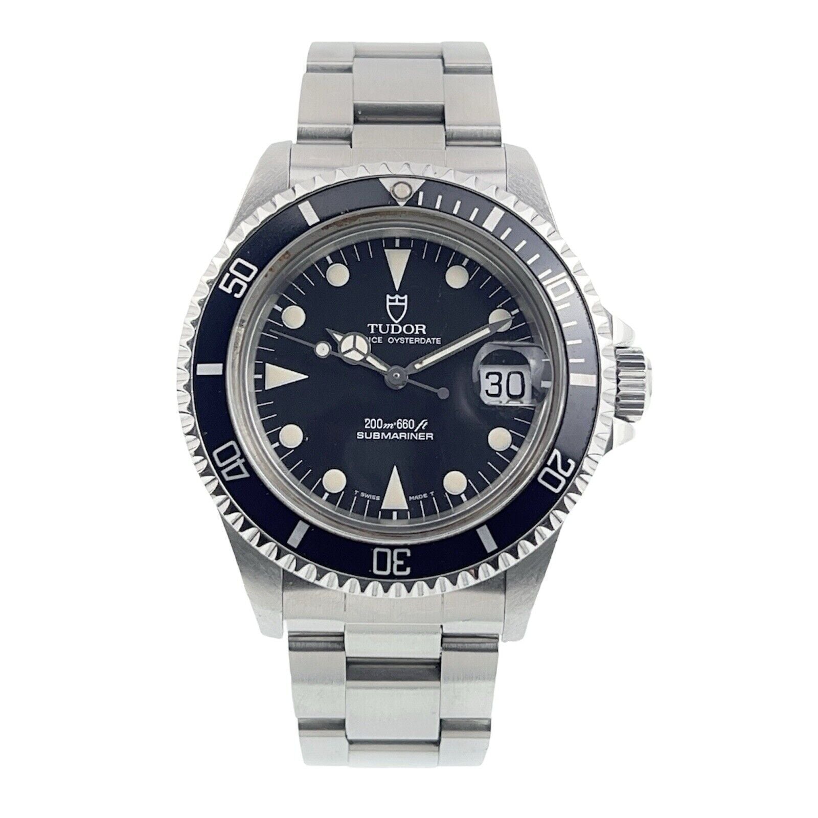 Tudor Submariner Stainless Steel Black Dial 40mm Automatic Men’s Watch 79090