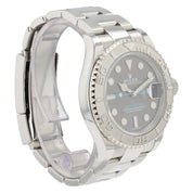 Rolex Yacht-Master Gray Dial Stainless Steel Platinum Bezel 40mm Automatic 11662