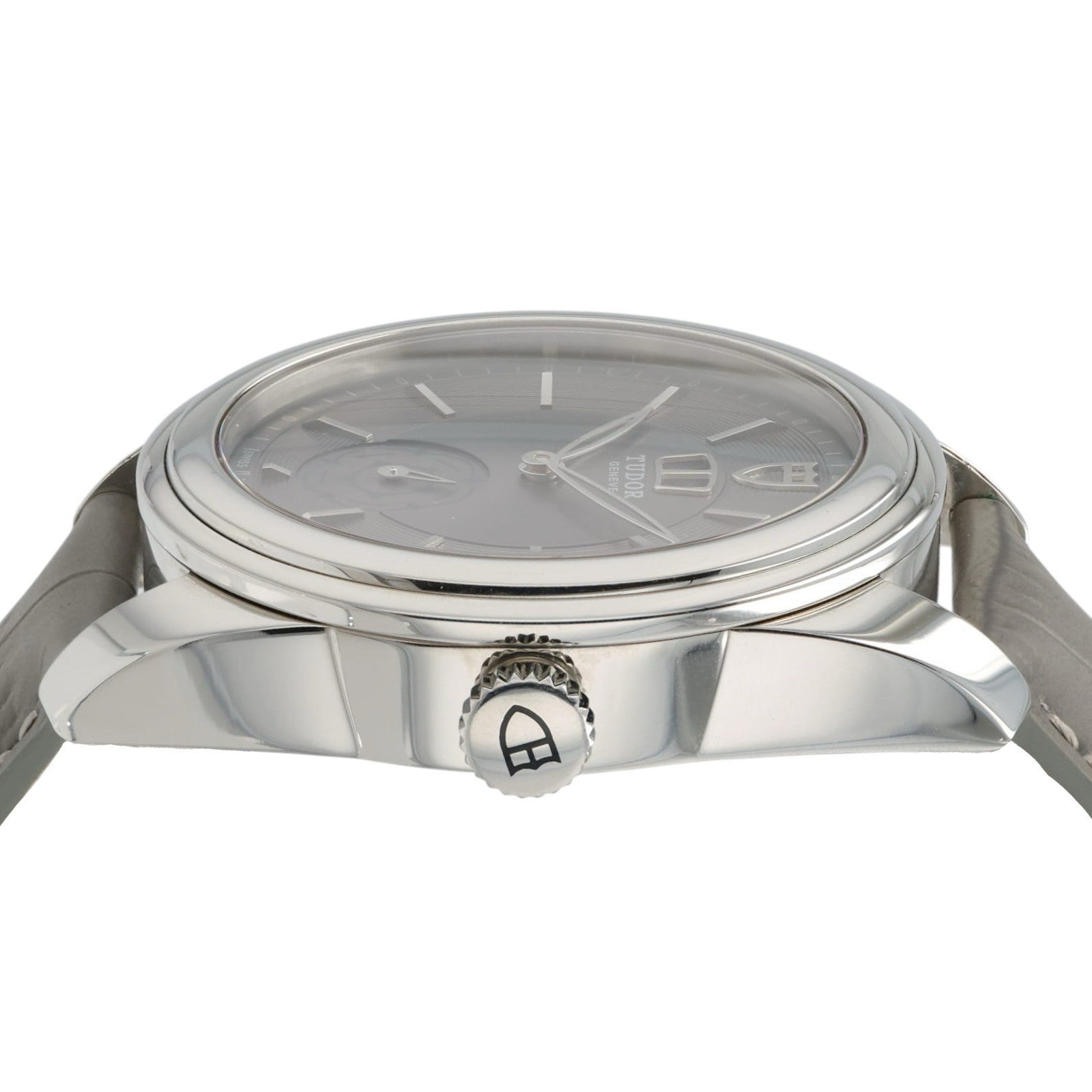 Tudor Glamour Double Date Gray Dial Stainless Steel 42mm Automatic Men’s 57000