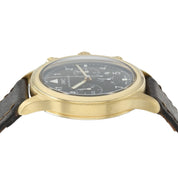IWC Fliegeruhr Black Dial 18k Yellow Gold 36mm Quartz Men’s Watch IW3740