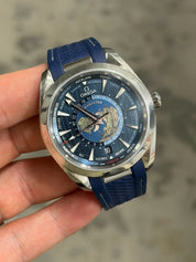 2025 Omega Seamaster Aqua Terra Worldtimer Blue Dial Watch 220.12.43.22.03.001