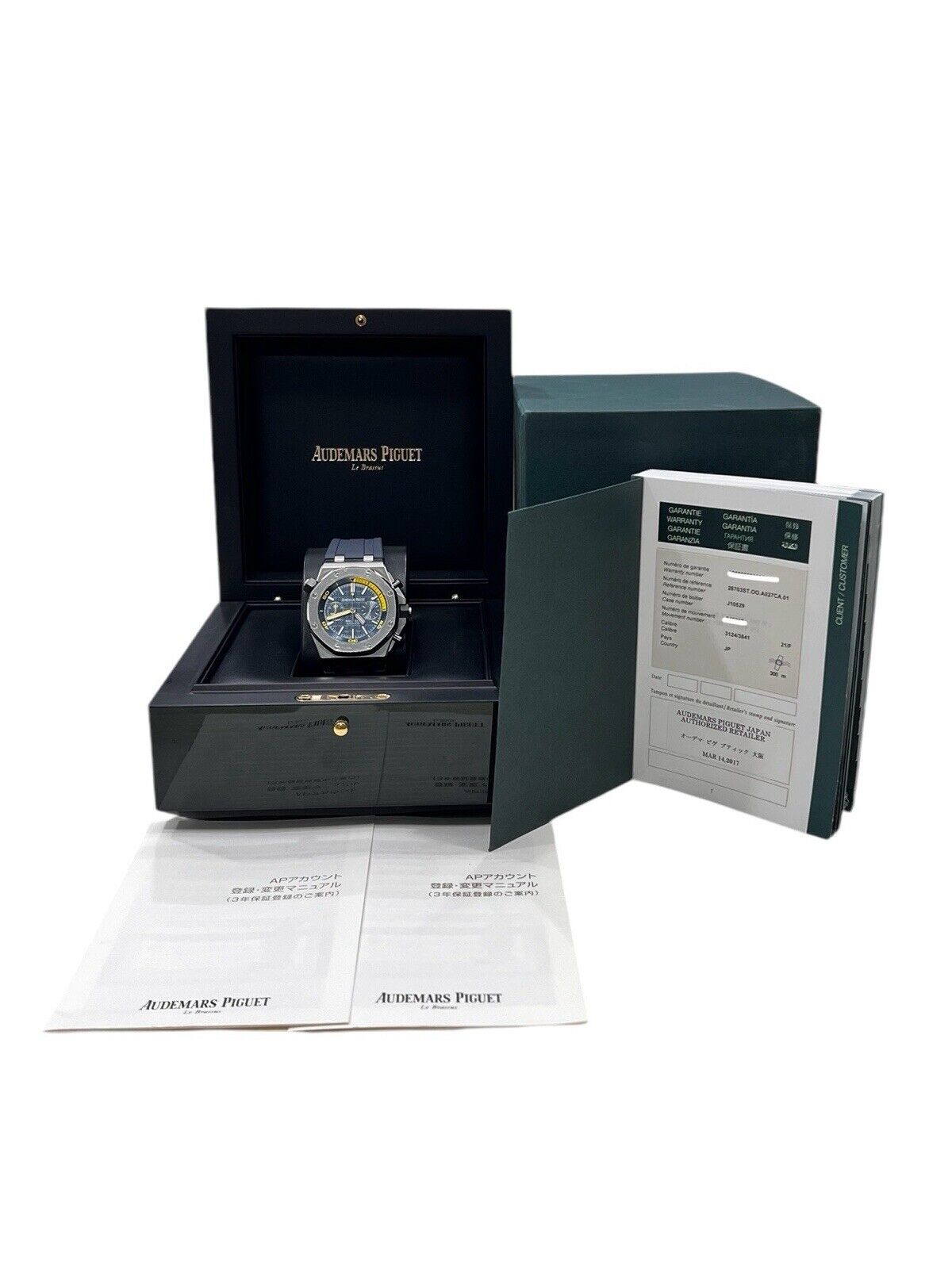 Audemars Piguet Royal Oak Stainless Steel Blue Dial 42mm Men’s Watch 26703ST