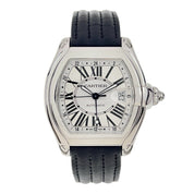 Cartier Roadster GMT Steel Silver Dial 42mm Automatic Men’s Watch W62032X6